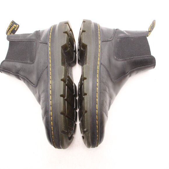 Dr. Martens Embury Women's Size 8 Men's 7 Black Leather Chelsea Boots - Picture 8 of 9